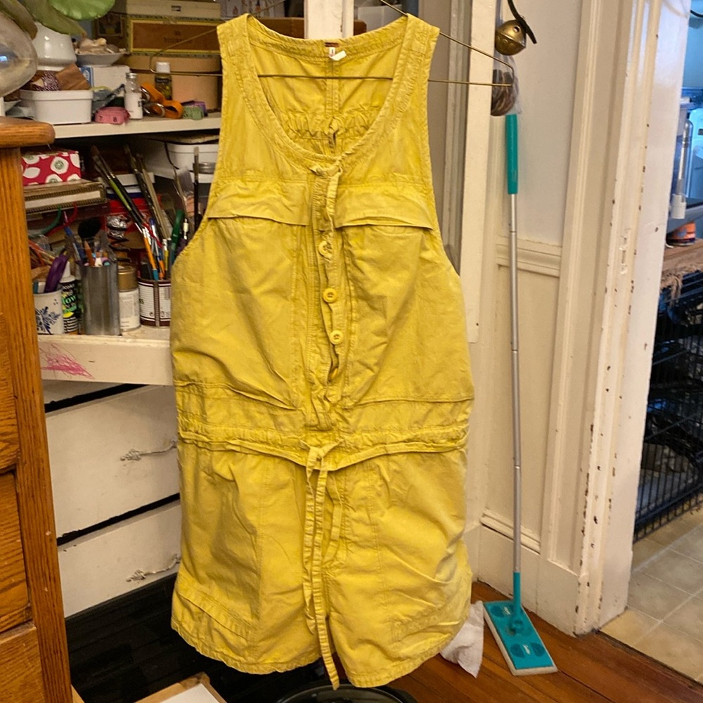 Free People short-alls. Size L. Never worn